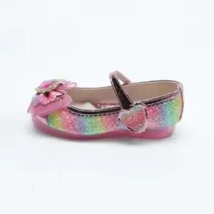 스톤레인보우 LED 여아 아동 플랫슈즈