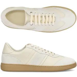 (페라가모) 로고 ACHILLE 1 MASCARPONE 762260 가죽 스니커즈