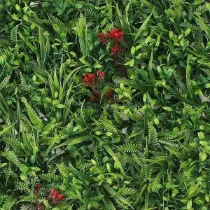 (빨간열매) 인조잔디(60x40cm) 정원인테리어 인공잔디 인조잔디 벽장식