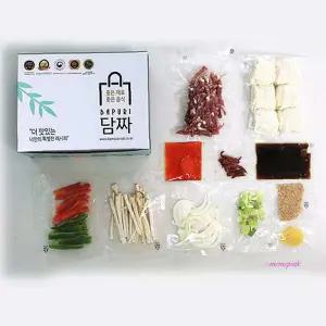 담짜몰 사 꽃빵/2인분 고추잡채 매콤한 밀키트rst350