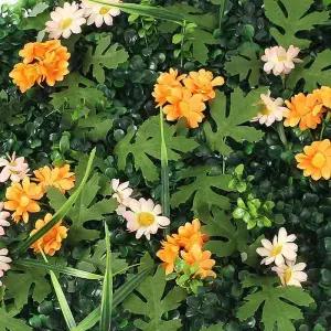 벽장식 인공잔디 인조잔디(60x40cm) 정원인테리어 (데이지) 인조잔디