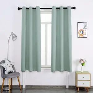 암막커튼 트왈라잇 민트 작은 2장 창문 커텐 침실암막커튼 아일릿 창문암막커튼