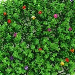 인공잔디 인조잔디(60x40cm) 인조잔디 정원인테리어 벽장식 (작은꽃)