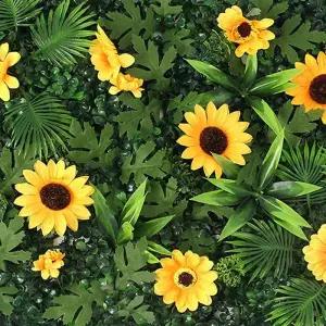 인조잔디 (해바라기) 인공잔디 정원인테리어 벽장식 인조잔디(60x40cm)