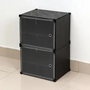 투명 신발장 스톰 신발장(41x61cm) 신발정리대 도어형