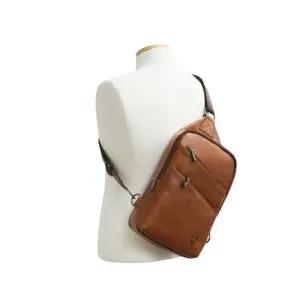 바디크로스백 여행 슬링백 M38 소가죽 보조가방 남녀