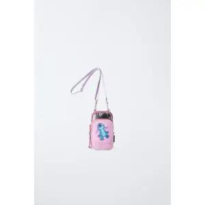 [국내] ZARA 자라 LILO  STITCH ⓒ DISNEY 휴대폰 케이스 크로스백 - 실버140672