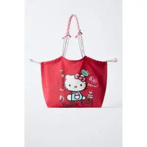 [국내] ZARA 자라 헬로 키티 ⓒ 산리오 토트백 - 레드140667