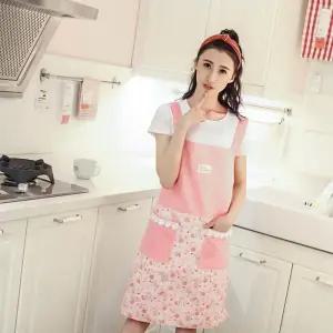 에이프런 공방앞치마 플로망스 패브릭 앞치마 형 꽃집 카페 공방에이프런