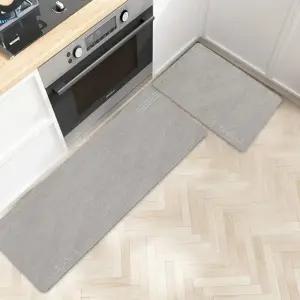 소프트 2종세트(키친) 그레이 발매트 주방발매트 빠른건조 주방매트 규조토