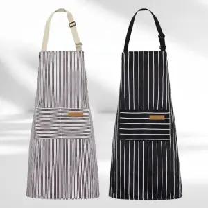 모던 가죽끈 앞치마 고급 예쁜옷 목공용 미술 카페