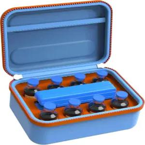 용품을 위한 메쉬 포켓이 있는 스 브릭 EVA 보호 정리함이 SHBC 인슐린 바이알 쿨러 케이스는 여행 직장