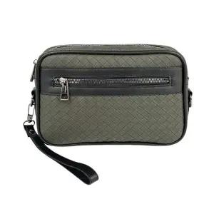 클러치백 크로스 격자무늬 일수가방 남성 손가방