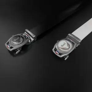 벙커스 엔젤 통가죽 자동벨트 /남자 남성 골프 허리띠 TBt7+2tGO