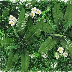 인조잔디(60x40cm) 벽장식 인조잔디 (믹스리프) 인공잔디 정원인테리어