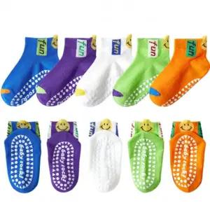 고퀄리티   발바닥 아동 여름 양말 봄 미끄럼방지 케어삭스 유아 펀스마일 준캡 메쉬 전체