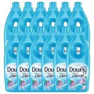 다우니 고농축 섬유유연제 레몬그라스 라일락 1L 12개