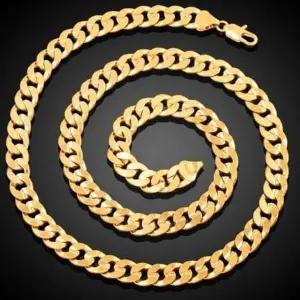 [골드스마일]18KGP 골드 체인 남성 목걸이2