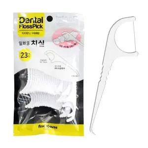 [골드스마일]앤드하우스779 일회용 치실 23P 치실대