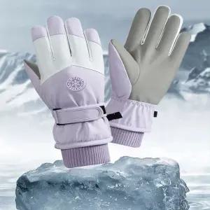 남녀공용 2컬러 겨울 스마트터치 방수 방한 스키장갑 UiP8+8huA