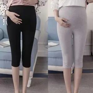 블랙그레이 임산부 7부레깅스 2종1세트(M-XXL) 204848 KSo1+2meW