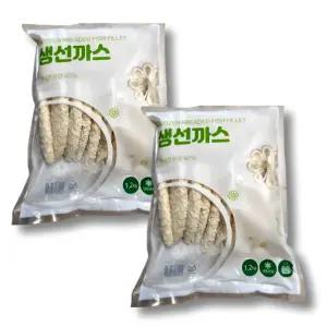 랜시 생선까스 1.2kg +1.2kg (총 40개입)