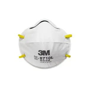 3M 8710L 안면 여과식 2급 방진마스크(20EA) 3M 8710L 안면 여과식 2급 방진마스크