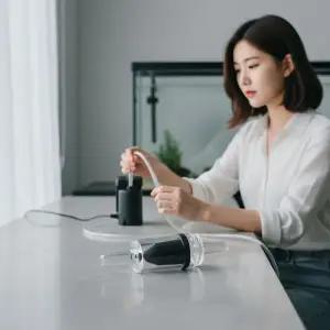 수족관 산소발생기 에어펌프 역류방지 체크밸브 호스 연결 부품