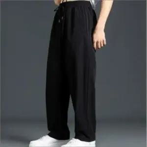 냉감 쿨링 남성 시원한 여름 편한 밴딩 슬랙스 와이드 팬츠 아이스