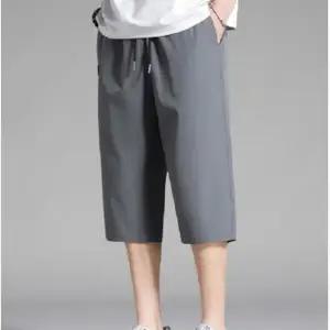 여름 쿨링 여름 바지 트레이닝 츄리닝 런닝 헬스 러닝 밴딩팬츠 7부 아이스 남자