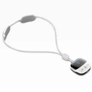 목걸이 EMS 저주파 마사지 목 안마기 온열 마사지기, 자취꿀템 HyC마켓