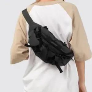 [옷자락]남녀 공용 나일론 버클 끈 유틸리티 백