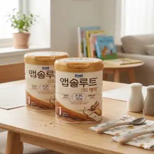 매일유업 앱솔루트 명작 2FL 분유 1단계 800g 2개