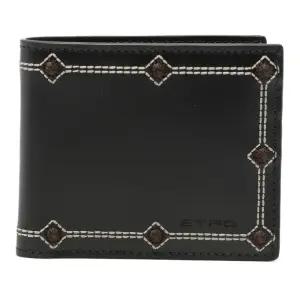 자수 콘트라스트 스티칭 반지갑 MP2D0001AR483 N0000