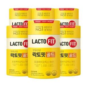 종근당건강 락토핏 골드, 50개입, 6개