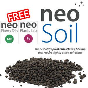 네오 컴팩트 소일 8L + 탭 TAB +Fe 영양제 무료 증/ 수족관 어항 수조 사료 먹이 청소 ADA 수초 모스 비료 새우 쉬림프 CRS 구피 열대어 관상어 물고기 바닥재 장식품