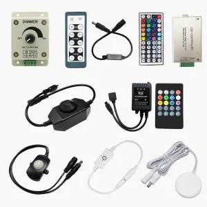 LED바 컨트롤러모음 RGB 단색디머 조광기 리모컨 센서