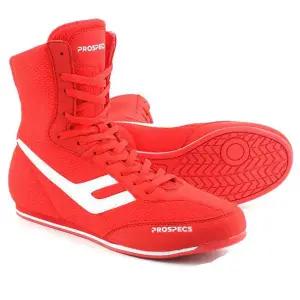 프로스펙스 복싱화 컴페티션 복서하이 레드 권투화