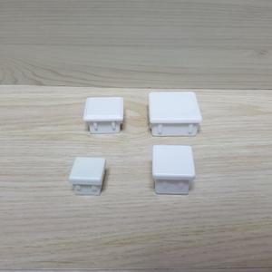 각파이프 마감캡 백색화이트 각관 사각마개