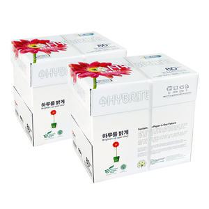 엑소 하이브라이트 A4 복사용지(A4용지) 80g 2BOX(5000매)_슈팅