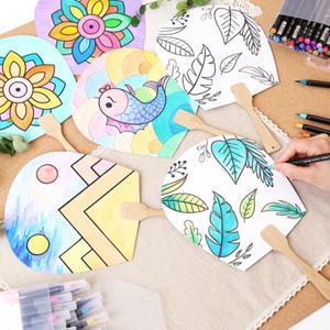 민화 평부채(입문형) 9종 /부채만들기