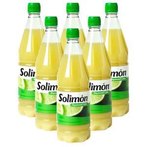솔리몬 스퀴즈드 라임즙 1000ml X 6 병 한박스  라임농축액
