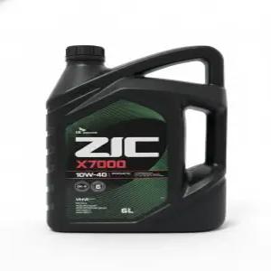 ZIC X5000 X7000 10W40 15W40 디젤엔진오일 대소형 중장비 6리터
