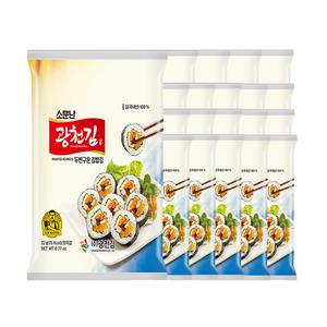소문난 광천김 두번구운 김밥김 22g(10매) x 20봉