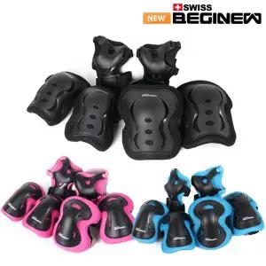 에어워크 스위스비기뉴 KS303 아동용 보호대 가방 헬멧 인라인 자전거 보호장비