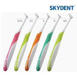 스카이덴트 클린팁 Clintip 부분집중관리용 임플란트 교정장치 어금니칫솔 SSS SS S R 8H 중 택1 포인트팁 치솔 치간  치과 SKYDENT