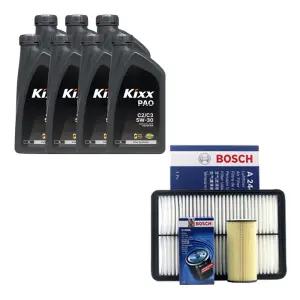모하비 디젤 엔진오일 킥스 파오 5W30 7리터 보쉬 오일필터 에어필터 PAO
