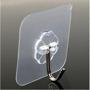 초강력접착투명 매직후크 벽걸이 옷걸이 접착식 다용도걸이 후크 40p