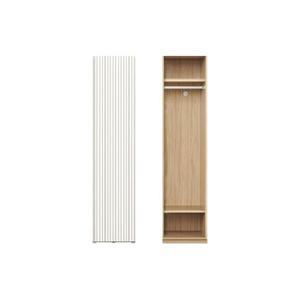 한샘 아트월 루버옷장 50cm(높이216cm) 1단 내부서랍형