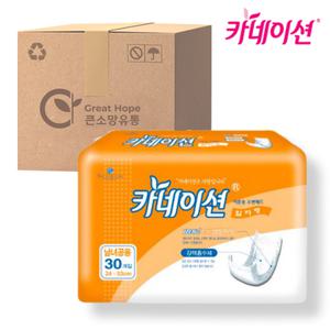 카네이션 일자 실속형 성인기저귀 30매 10팩 (300매) 신형